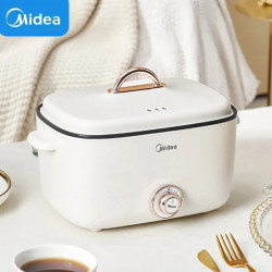 Panela elétrica MIDEA: panela quente versátil para refeições rápidas e fáceis